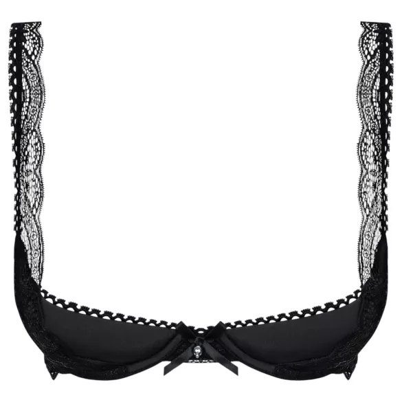 Obsessive Miamor - soutien-gorge rehausseur en dentelle (noir)