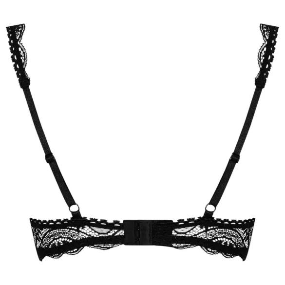 Obsessive Miamor - soutien-gorge rehausseur en dentelle (noir)