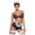 Ensemble de Costume de Femme de Chambre Obsessive Maidme (6 pièces) - L/XL