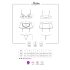 Ensemble de Costume de Femme de Chambre Obsessive Maidme (6 pièces) - L/XL
