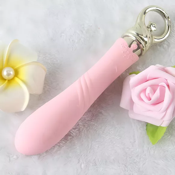 ZALO Courage Heating - vibromasseur point G chauffant rechargeable - rose