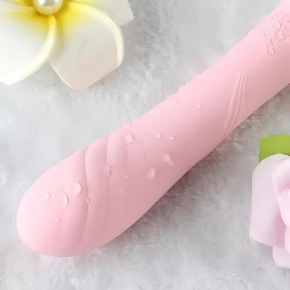 ZALO Courage Heating - vibromasseur point G chauffant rechargeable - rose
