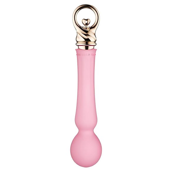 ZALO Confidence - vibromasseur rechargeable luxe - silicone rose
