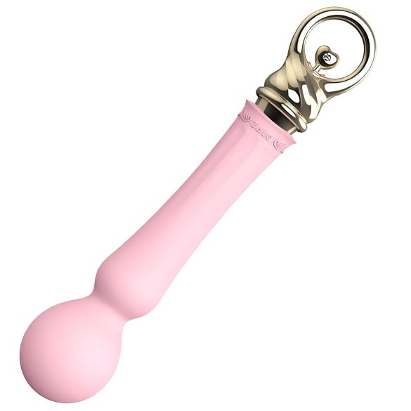 ZALO Confidence - vibromasseur rechargeable luxe - silicone rose