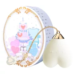  ZALO Baby Heart - Vibromasseur clitoridien connecté à une application (blanc)