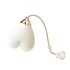 ZALO Baby Heart - intelligent vibromasseur waterproof (blanc)
