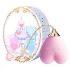   ZALO Baby Heart - vibromasseur clitoridien contrôlé par application (violet)