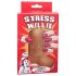 Stress Willie - balle anti-stress zizi (naturel)