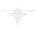 Obsessive Luiza - String Tulipe (blanc) - L/XL