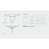 Obsessive Luiza - String Tulipe (blanc) - L/XL