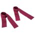 S&M - Ensemble de satin rouge à lier - 2 pièces