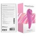 FEELZTOYS Femmegasm - Vibromasseur 2en1 rechargeable pour clitoris (rose)