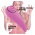FEELZTOYS Femmegasm - Vibromasseur 2en1 rechargeable pour clitoris (rose)