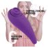 FEELZTOYS Femmegasm - vibro 2en1 chargeable pour clitoris (violet)
