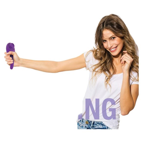 FEELZTOYS Femmegasm - stimulateur clitoridien 2en1 rechargeable - violet