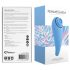 FEELZTOYS Femmegasm - Vibromasseur Clitoridien 2en1 Rechargeable (Bleu)