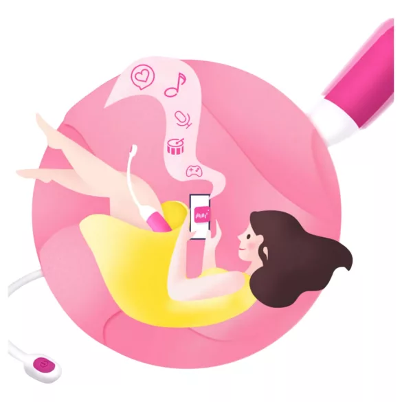 Magic Motion Vini - œuf vibrant portable contrôlé par application (corail)