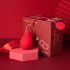 Oeuf vibrant intelligent rechargeable (rouge)