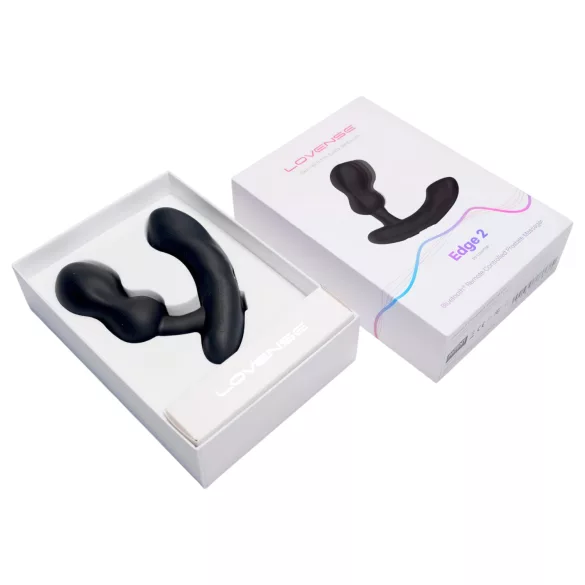 Lovense Edge 2 - Vibromasseur prostatique connecté pour hommes (noir)