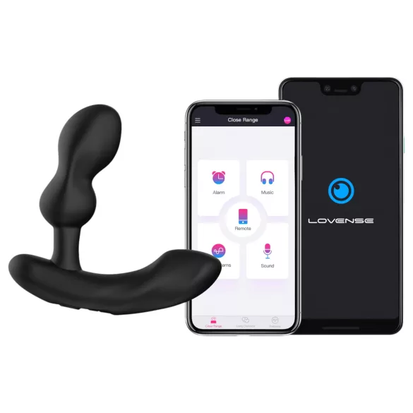 Lovense Edge 2 - Vibromasseur prostatique connecté pour hommes (noir)