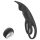 Aixiasia Hoody B - anneau pénien radio, rechargeable (noir)