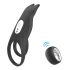 Aixiasia Hoody B - anneau pénien radio, rechargeable (noir)