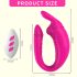 Aixiasia Hera - vibromasseur duo sans fil et rechargeable (rose)