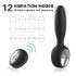 Aixiasia Dylon-Remote - Vibromasseur anal sans fil et rechargeable (noir)