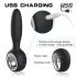 Aixiasia Dylon-Remote - Vibromasseur anal sans fil et rechargeable (noir)