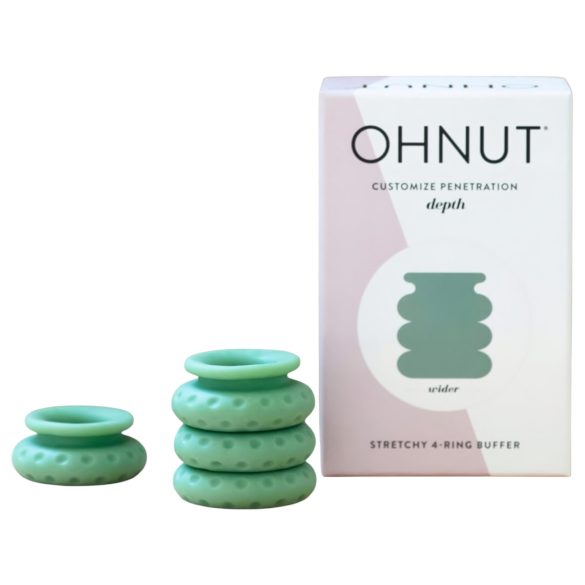 Ohnut - anneau de contrôle de pénétration - 4 pièces - vert