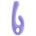 Vibromasseur rechargeable Nomi Tang Flex Bi avec stimulateur clitoridien (violet)