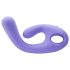 Vibromasseur rechargeable Nomi Tang Flex Bi avec stimulateur clitoridien (violet)
