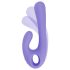 Vibromasseur rechargeable Nomi Tang Flex Bi avec stimulateur clitoridien (violet)