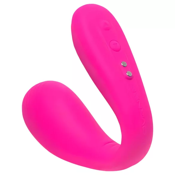 Lovense Dolce - Vibromasseur pour couple contrôlé par application (rose)