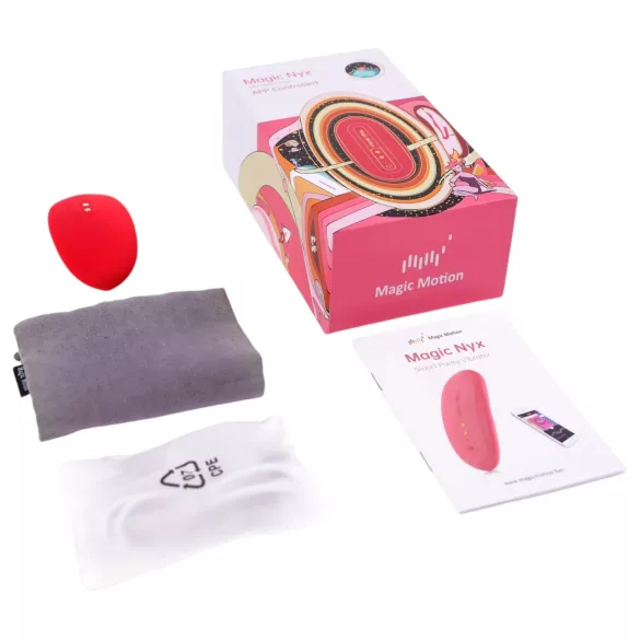 Magic Motion Nyx - vibromasseur clitoridien étanche - corail