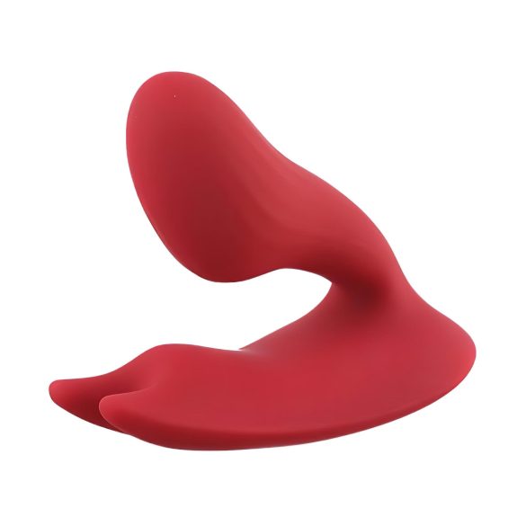 Magic Motion Umi - Vibromasseur intelligent rechargeable à harnais (rouge)