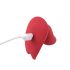 Magic Motion Umi - Vibromasseur intelligent rechargeable à harnais (rouge)