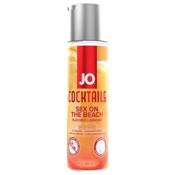 System JO Cocktails - Lubrifiant à base d'eau - Sex on the Beach (60 ml)
