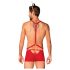 / Obsessive Mr Reindy - Costume de renne pour homme (3 pièces) - rouge - L/XL