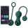 Ensemble de Boules de Geisha Intelligentes Crystal Duo Magic Motion - Vert