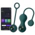 Ensemble de Boules de Geisha Intelligentes Crystal Duo Magic Motion - Vert