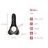 Magic Motion Rise - Anneau vibrant intelligent rechargeable (noir)
