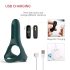 Anneau vibrant intelligent Magic Motion Rise - rechargeable (vert)