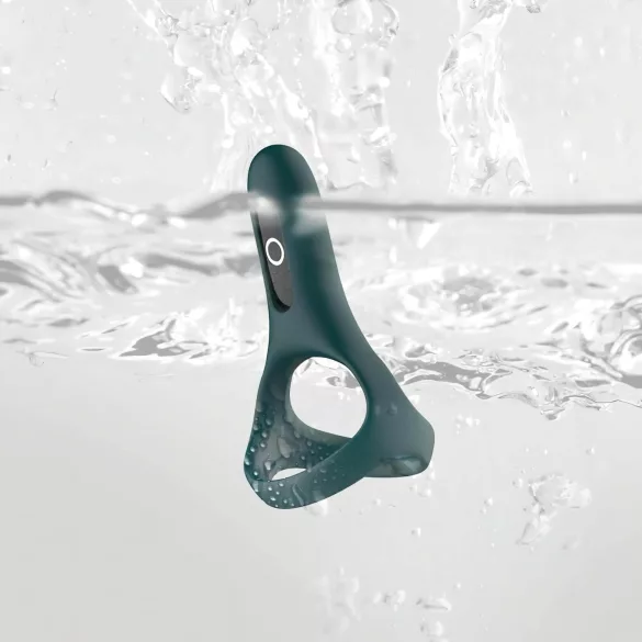 Magic Motion Rise - Anneau pénien vibrant contrôlé par application, pour hommes (vert)