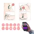 Magic Motion Rise - Anneau pénien vibrant contrôlé par application, pour hommes (vert)