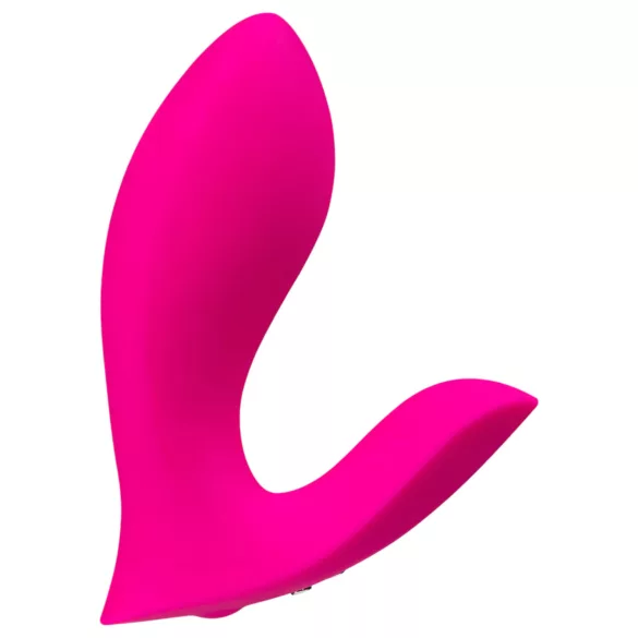 Lovense Flexer Panty - vibromasseur 2‑en‑1 rechargeable (rose)