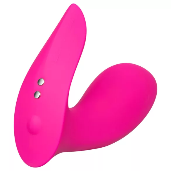 Lovense Flexer Panty - vibromasseur 2‑en‑1 rechargeable (rose)