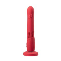   LOVENSE Gravity - Vibromasseur rechargeable à poussée (rouge)