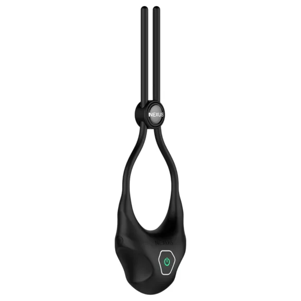 Nexus Forge - anneau pénis vibrant réglable - silicone noir