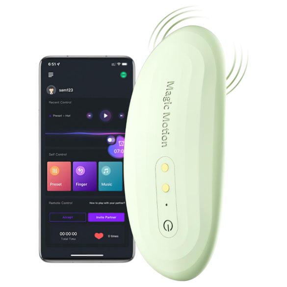 Magic Motion Nyx - culotte vibrante connectée (verte)
